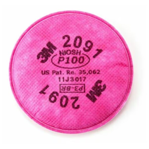 3M 2091 FILTRO VAPORES PARTICULADO PQTE x 2und