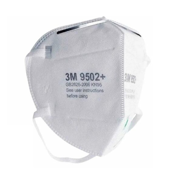 3M 9502 RESPIRADOR SIN VALVULA N95 BLANCO (CAJA X 50 UNID)