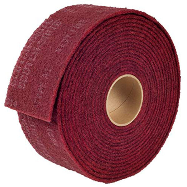 3M ROLLO SCOTCH BRITE ROJO INDUSTRIAL 6" X 30FT - Image 2