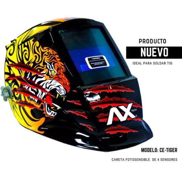 AX CARETA 4 SENSORES  SOLDAR FOTOSENSIBLE TIGRE