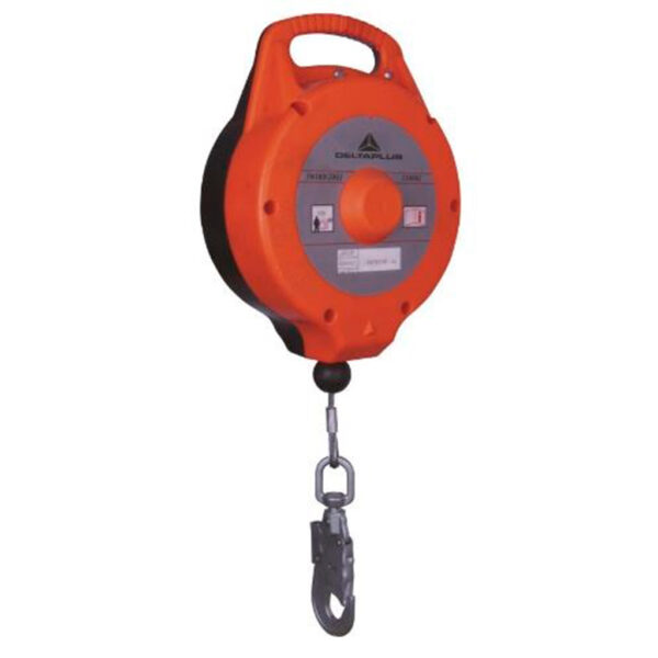 DELTAPLUS ANTICAIDAS AUTO RETRACTIL CABLE GALVANIZADO PROTECTOR ROUND 6M