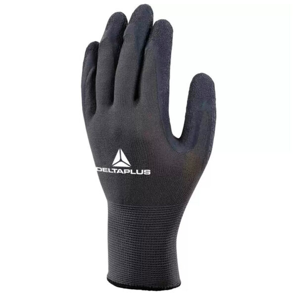 DELTA GUANTES POLIESTER LATEX EN PALMA Y PUNTAS VE630 TALLA 9