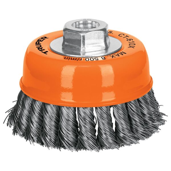 TRUPER GRATA COPA TRENZADA 4" 5/8 17531