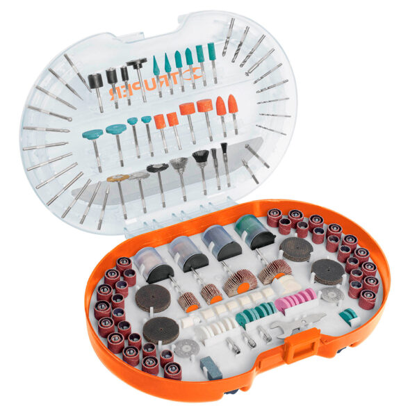TRUPER KIT DE ACCESORIOS PARA HERRAMIENTAS ROTATIVA 276 PIEZAS