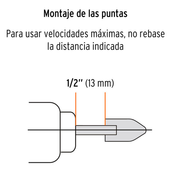 TRUPER JUEGO DE 10 PIEDRAS MONTADAS ZANCO 1/4" - Image 3